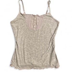 Charlotte Russe light Gray Cami